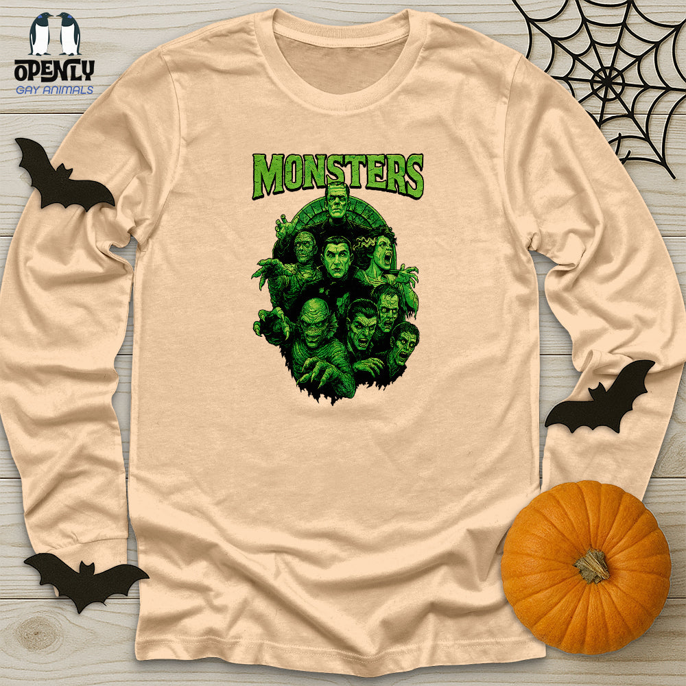 Monsters Unisex Long Sleeve Tee