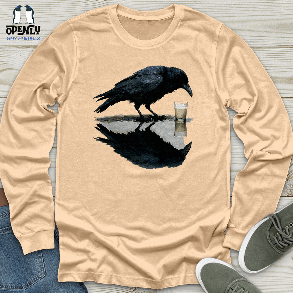 Raven Reflection Unisex Long Sleeve Tee