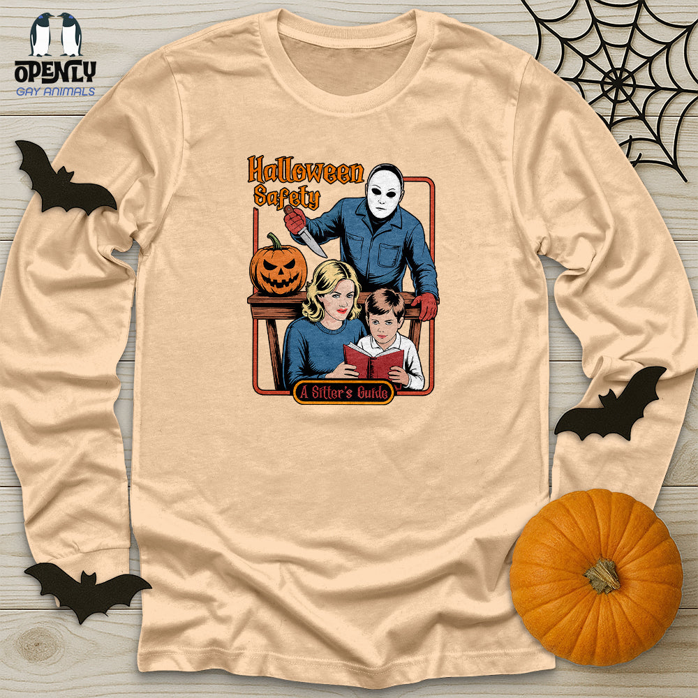 Halloween Safety Unisex Long Sleeve Tee