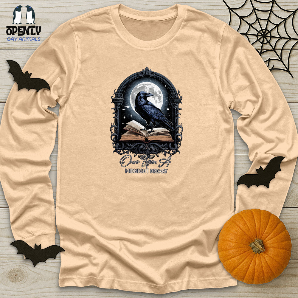 Once Upon A Midnight Dreary 2 Unisex Long Sleeve Tee