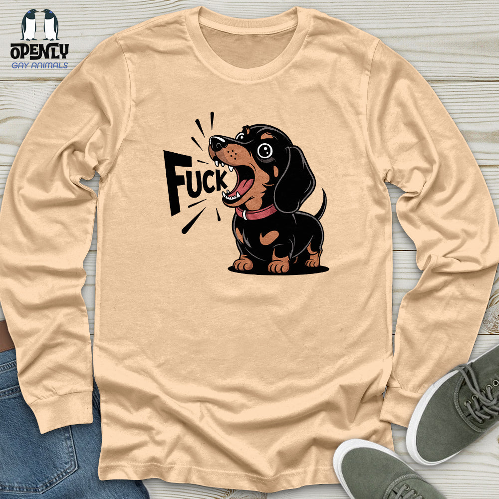 Funny Dachshund Sayings Unisex Long Sleeve Tee