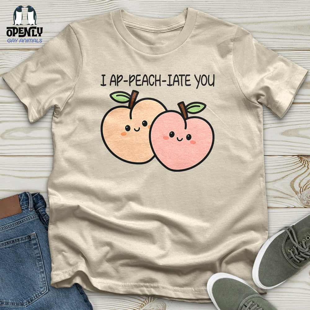 I Ap Peach Iate You Softstyle Tee
