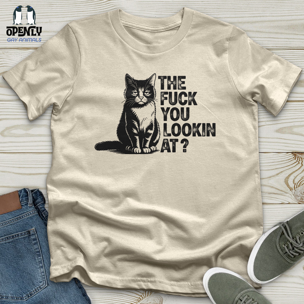 The Fuck You Lookin At Softstyle Tee
