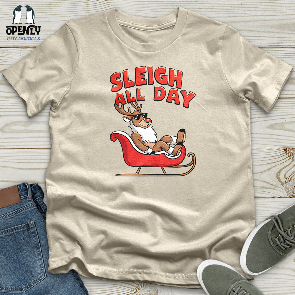 Sleigh All Day Softstyle Tee