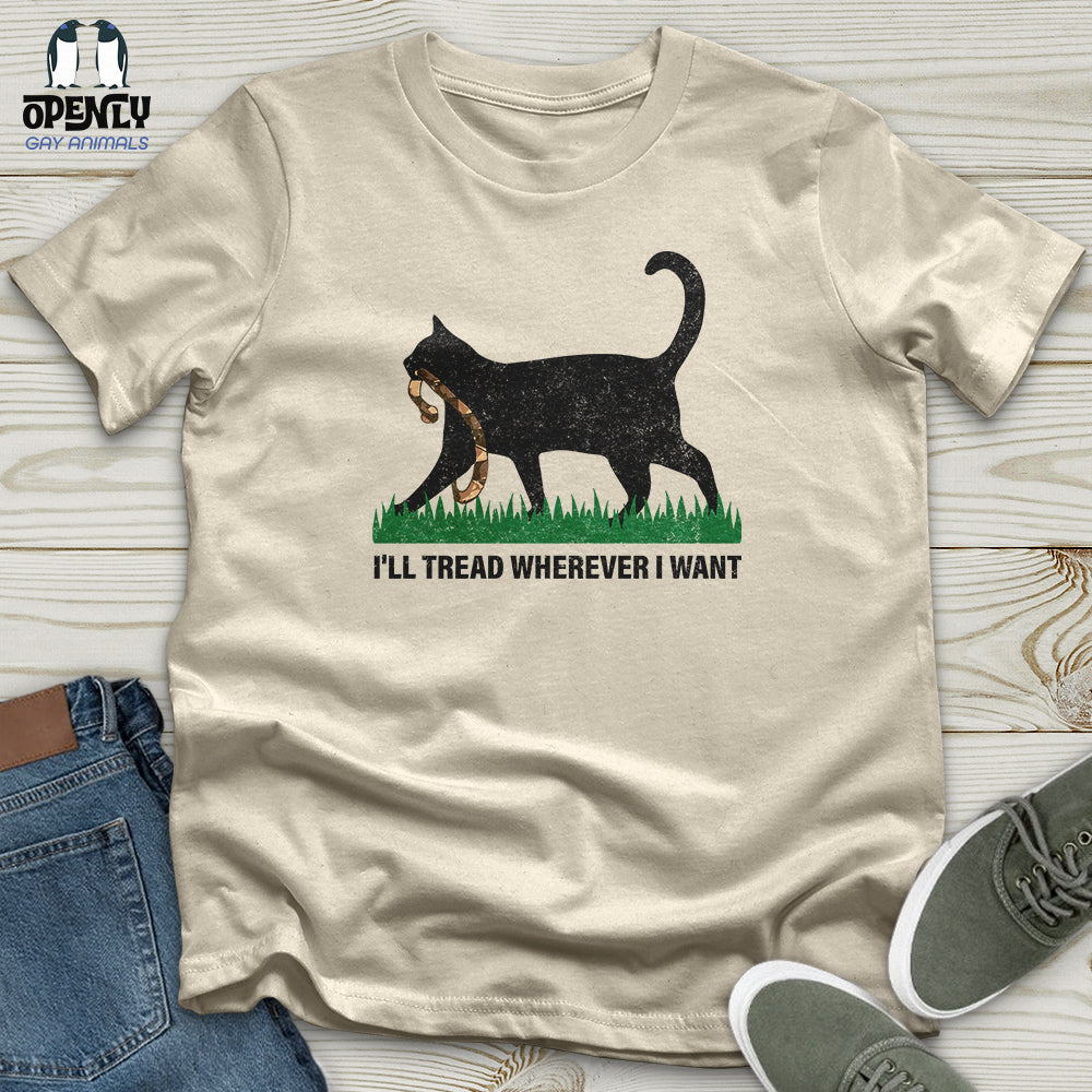 I'll Tread Wherever I Want Softstyle Tee