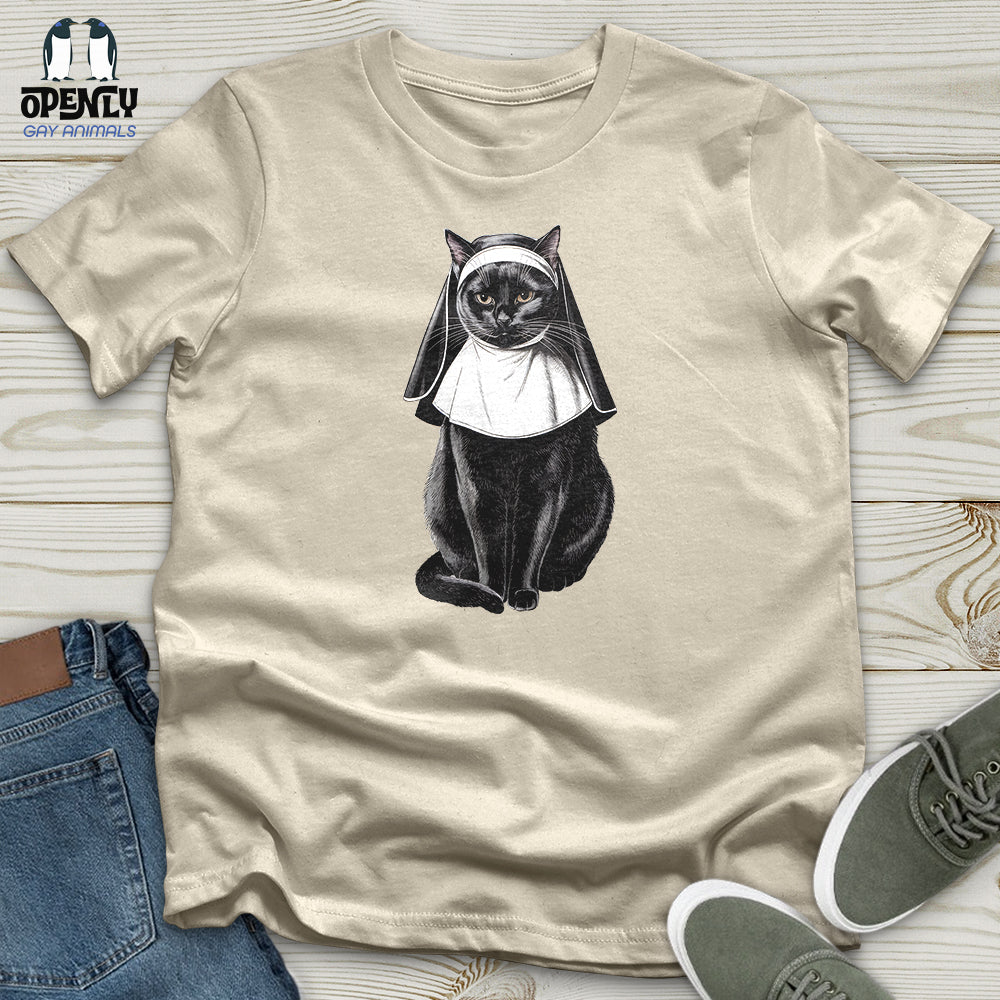Nun Cat Softstyle Tee