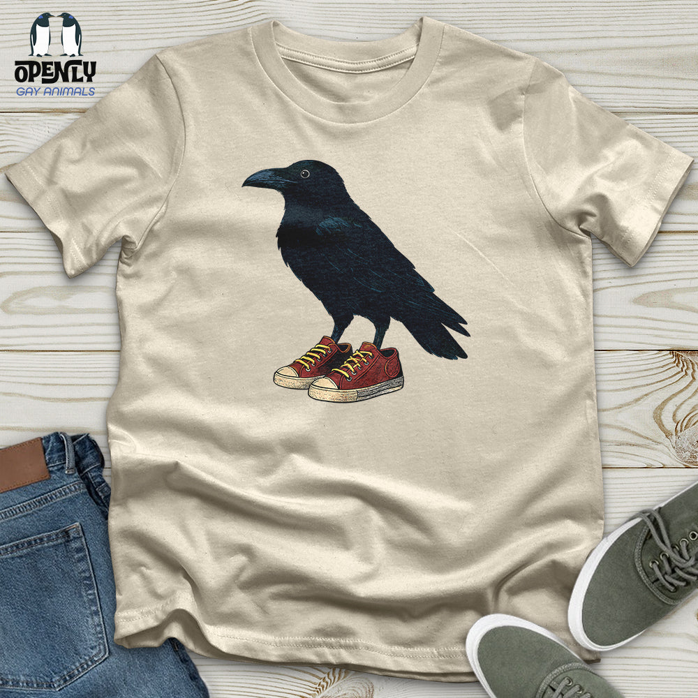 Raven Wearing Sneakers Softstyle Tee