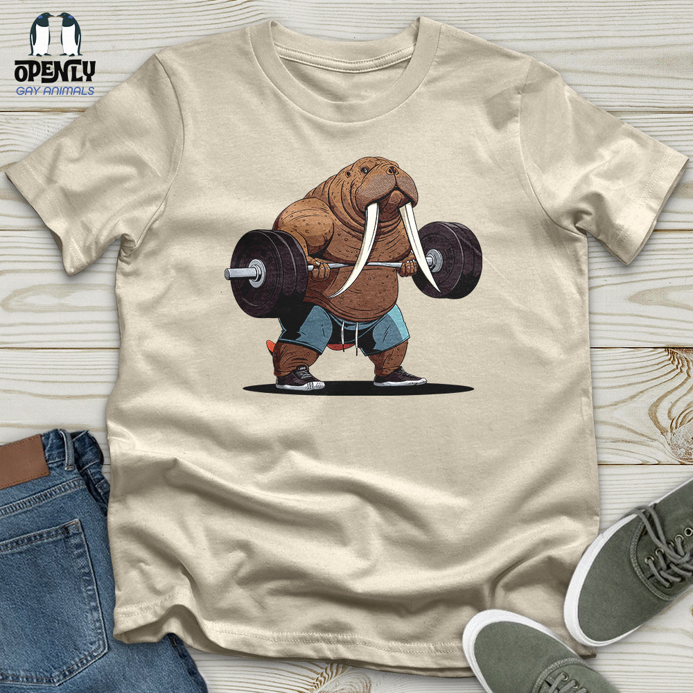 Walrus Weightlifting Champion Softstyle Tee