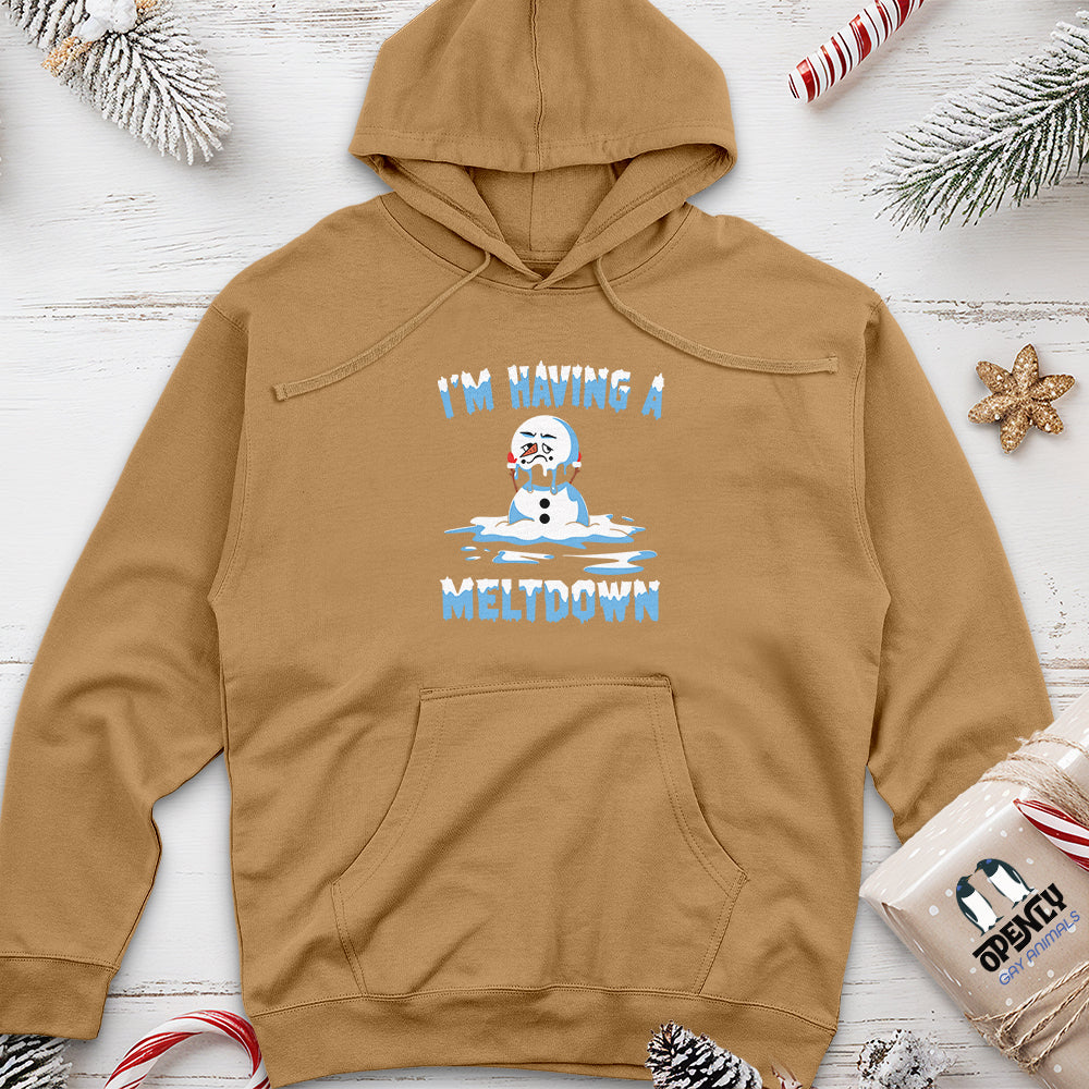 I'm Having a Meltdown Unisex Midweight Hoodie