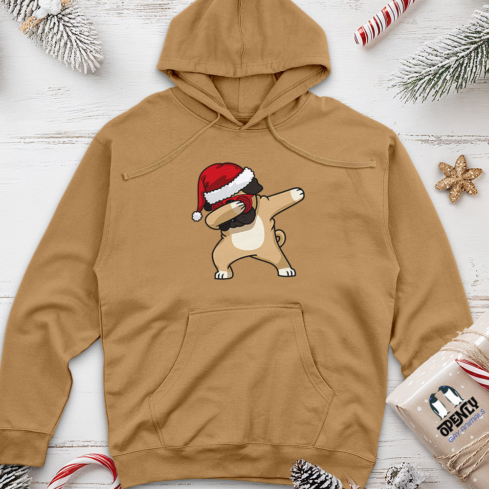 Dab Bulldog Unisex midweight hoodie