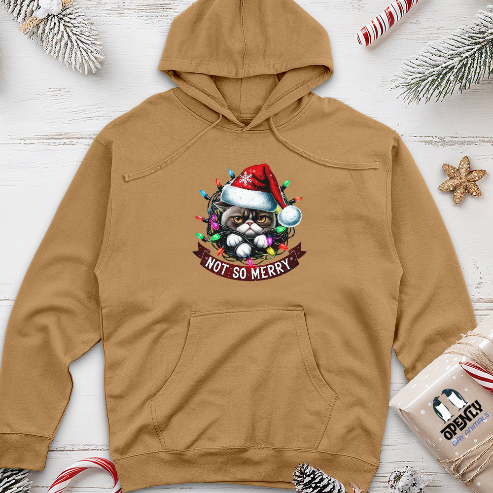 Not So Merry Unisex Midweight Hoodie