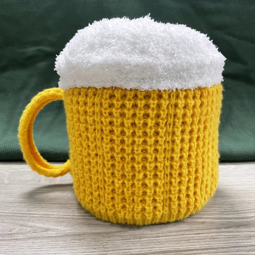 Beer Mug Beanie - Unisex - Versatile Pullover Cap - Fun Gift!