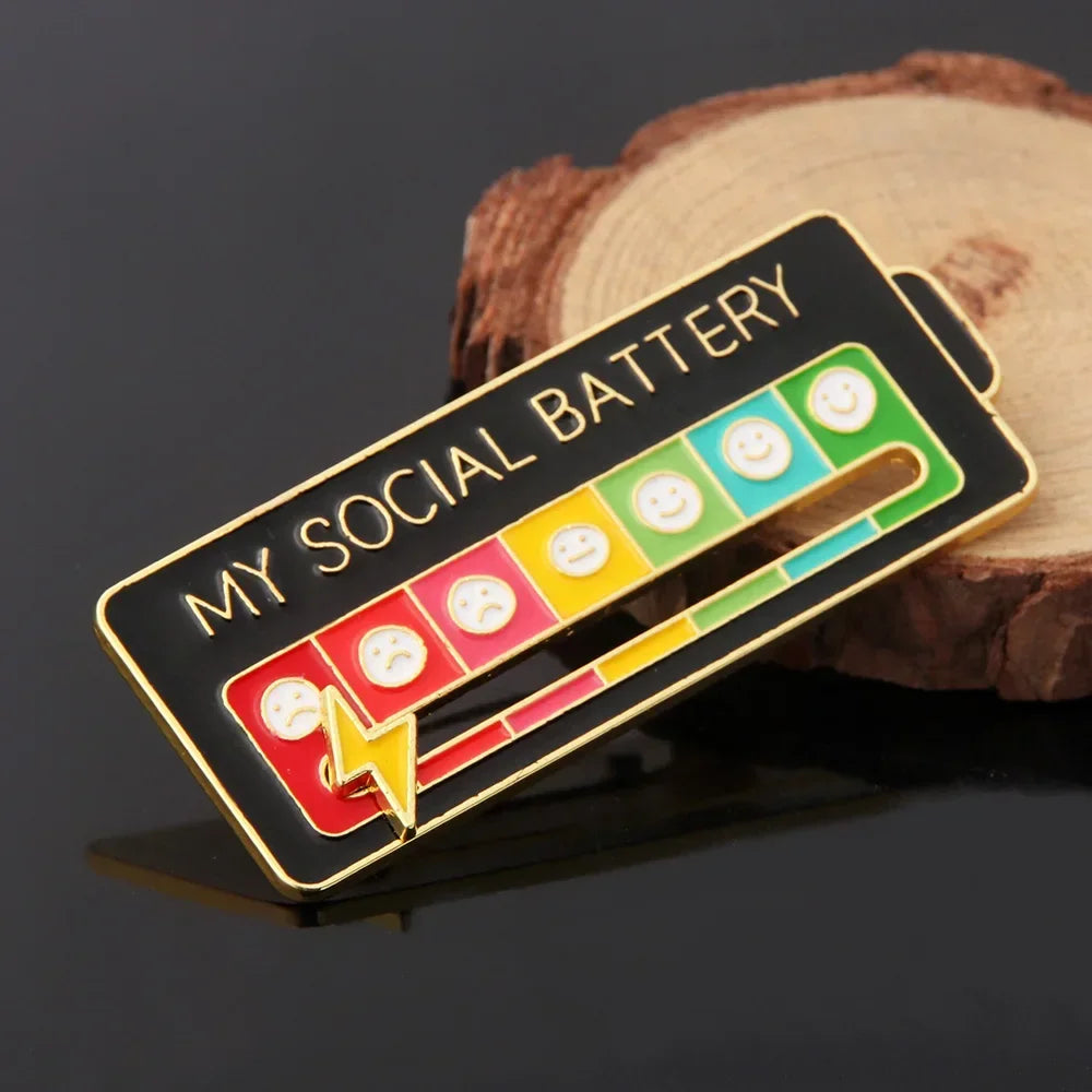 My Social Battery Badge