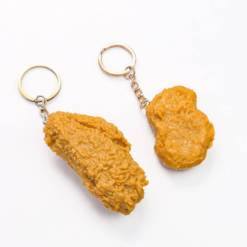 Fried Chicken Keychain