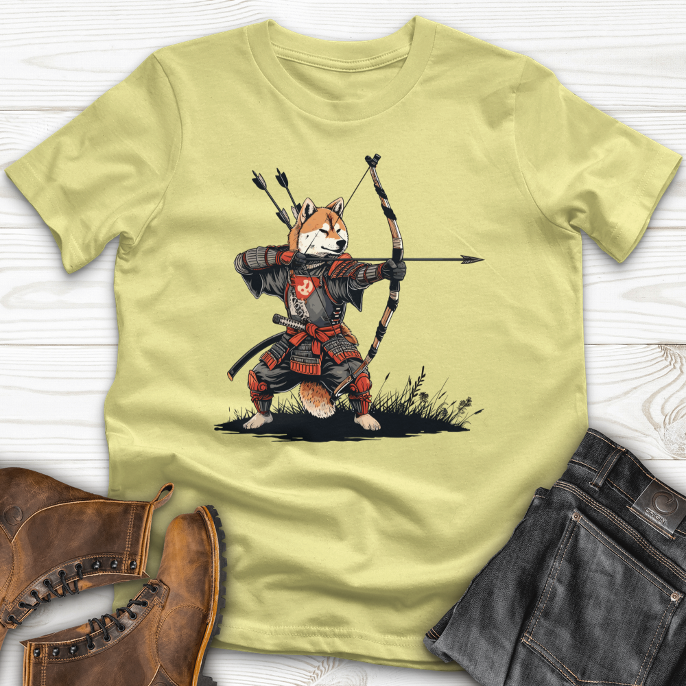 Shiba Inu Samurai Softstyle Tee