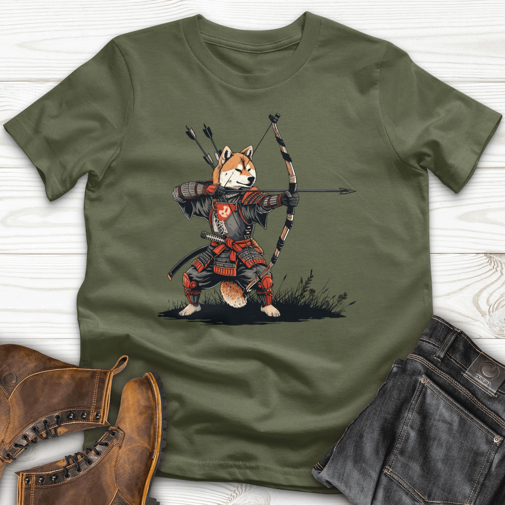 Shiba Inu Samurai Softstyle Tee