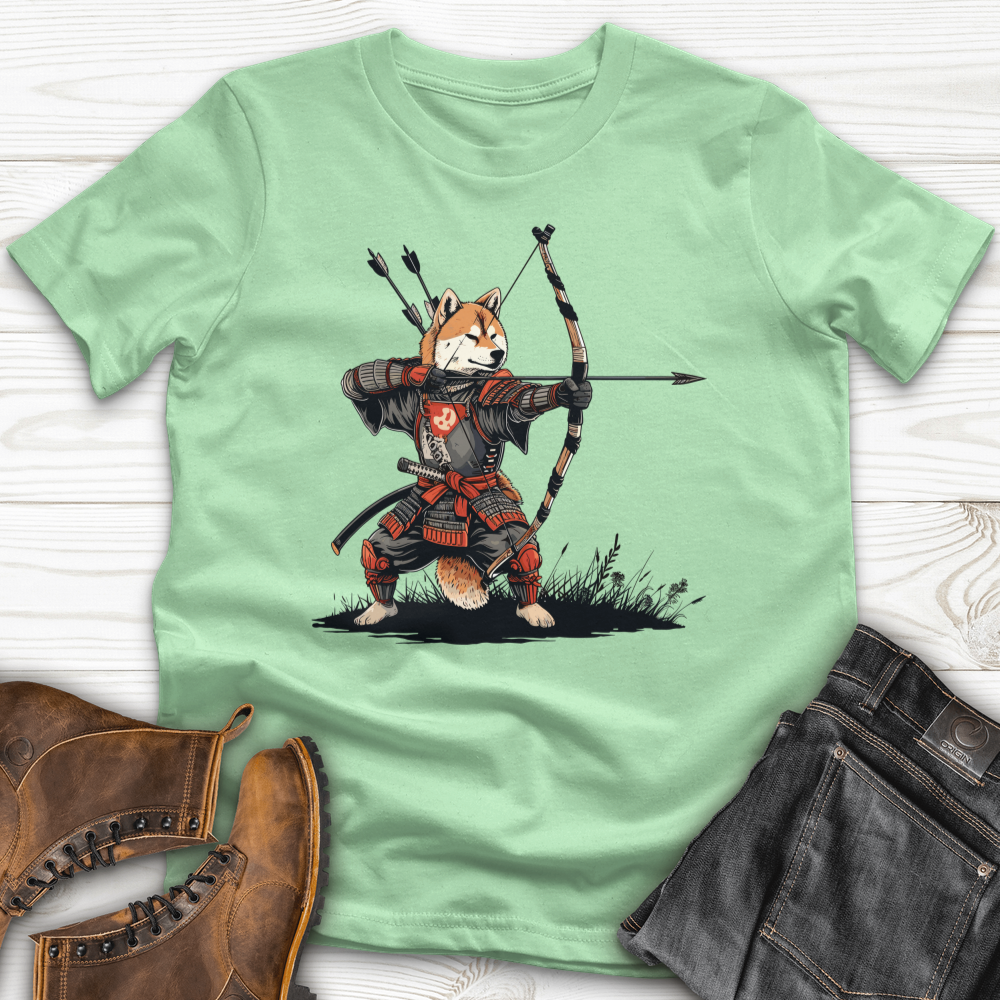 Shiba Inu Samurai Softstyle Tee