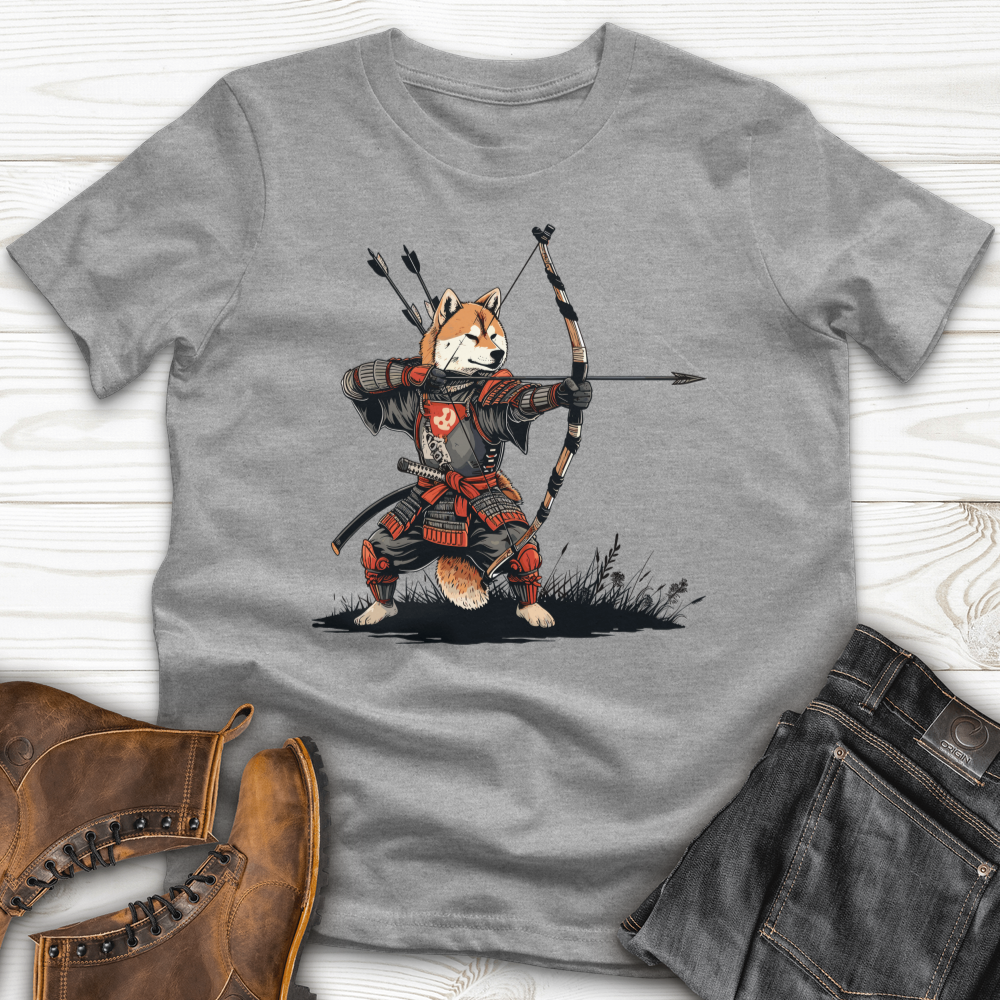 Shiba Inu Samurai Softstyle Tee