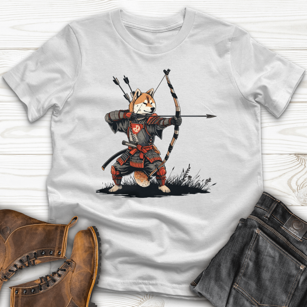 Shiba Inu Samurai Softstyle Tee