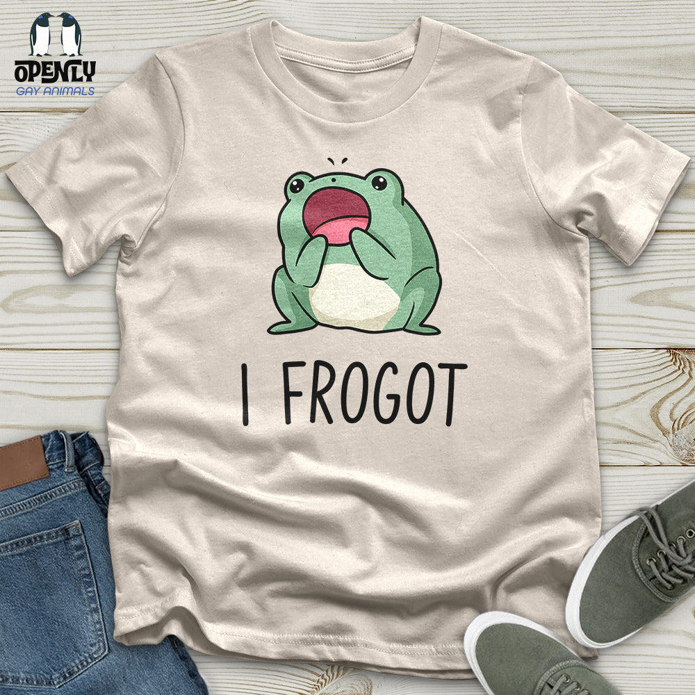 I Frogot Unisex t-shirt