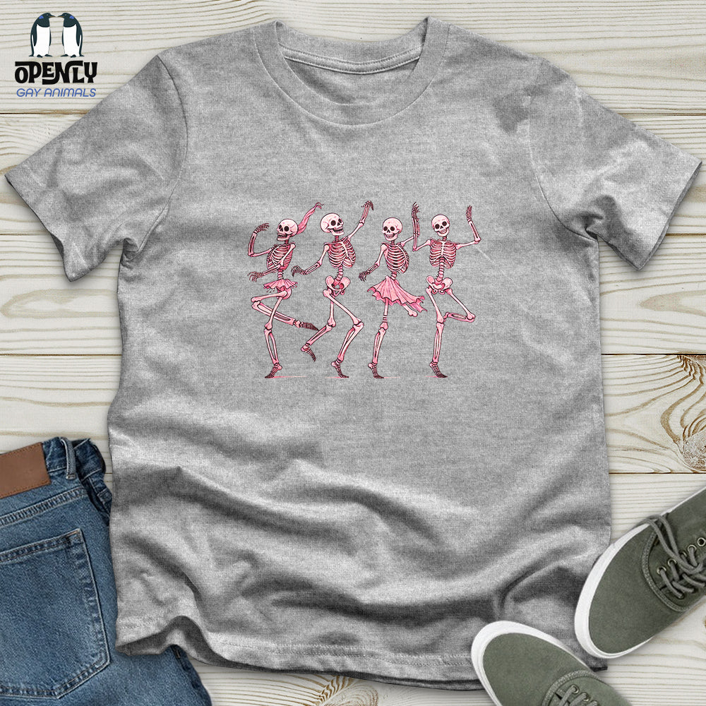 Dancing Pink Skeletons Softstyle Tee