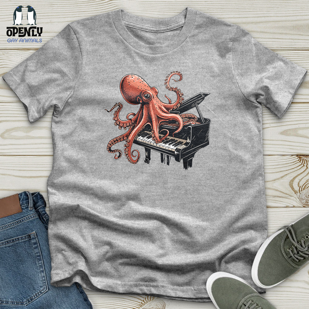 Octopus Piano Melody Softstyle Tee