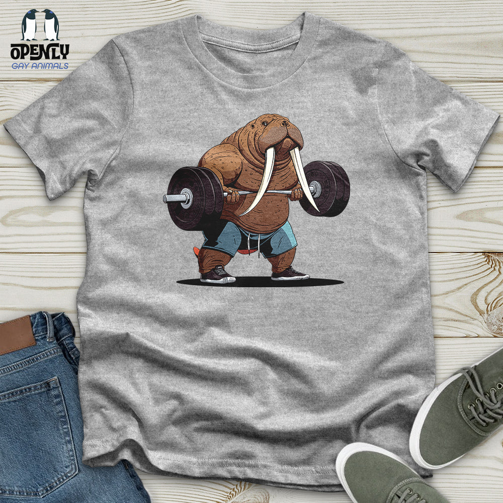 Walrus Weightlifting Champion Softstyle Tee