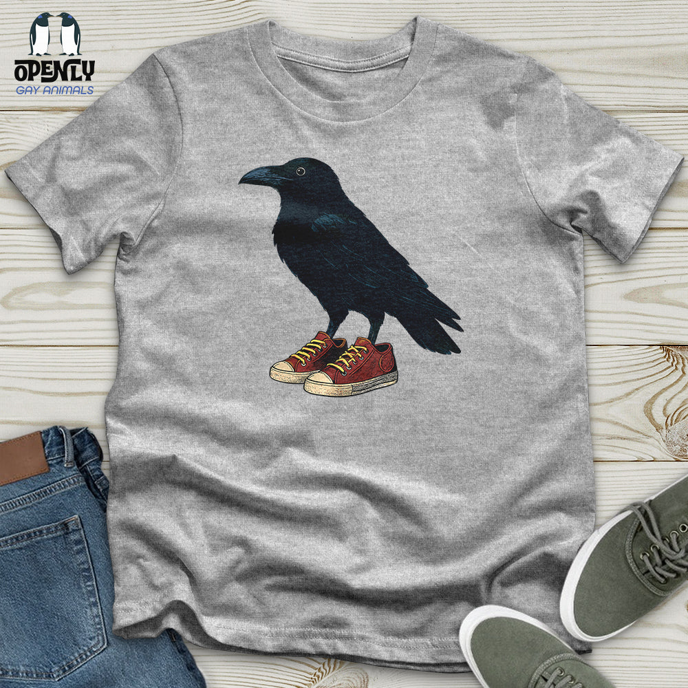 Raven Wearing Sneakers Softstyle Tee