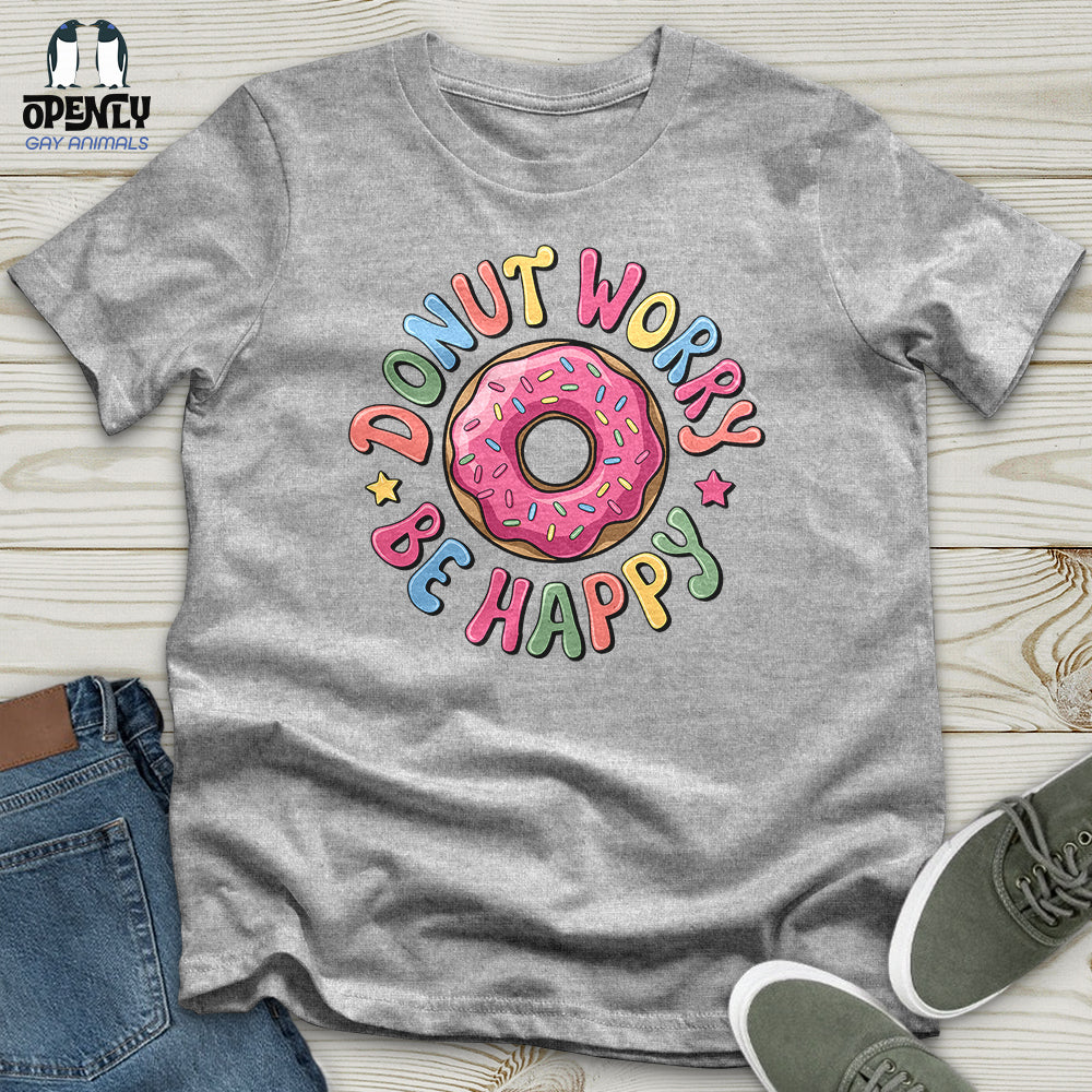 Donut Worry Be Happy Softstyle Tee