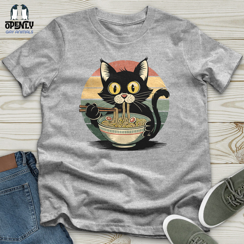 Cat With Ramen Softstyle Tee