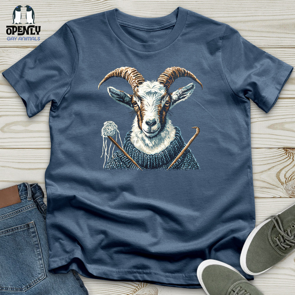 Goat Knitting Workshop Unisex T-Shirt