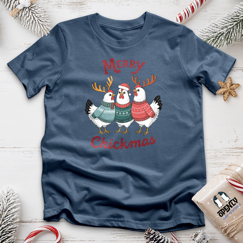 Merry Chickmas Unisex t-shirt