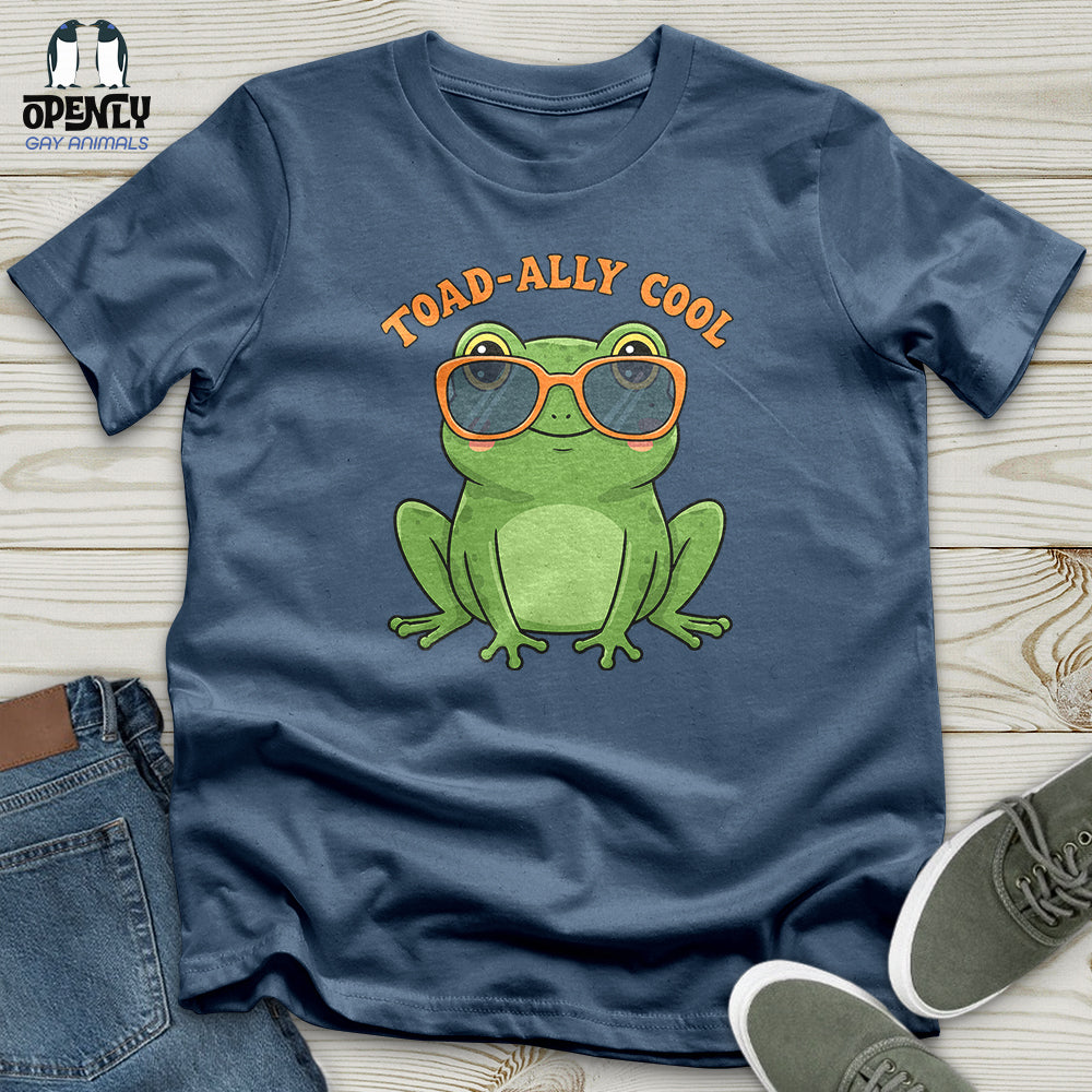 Toad-Ally Cool Unisex t-shirt