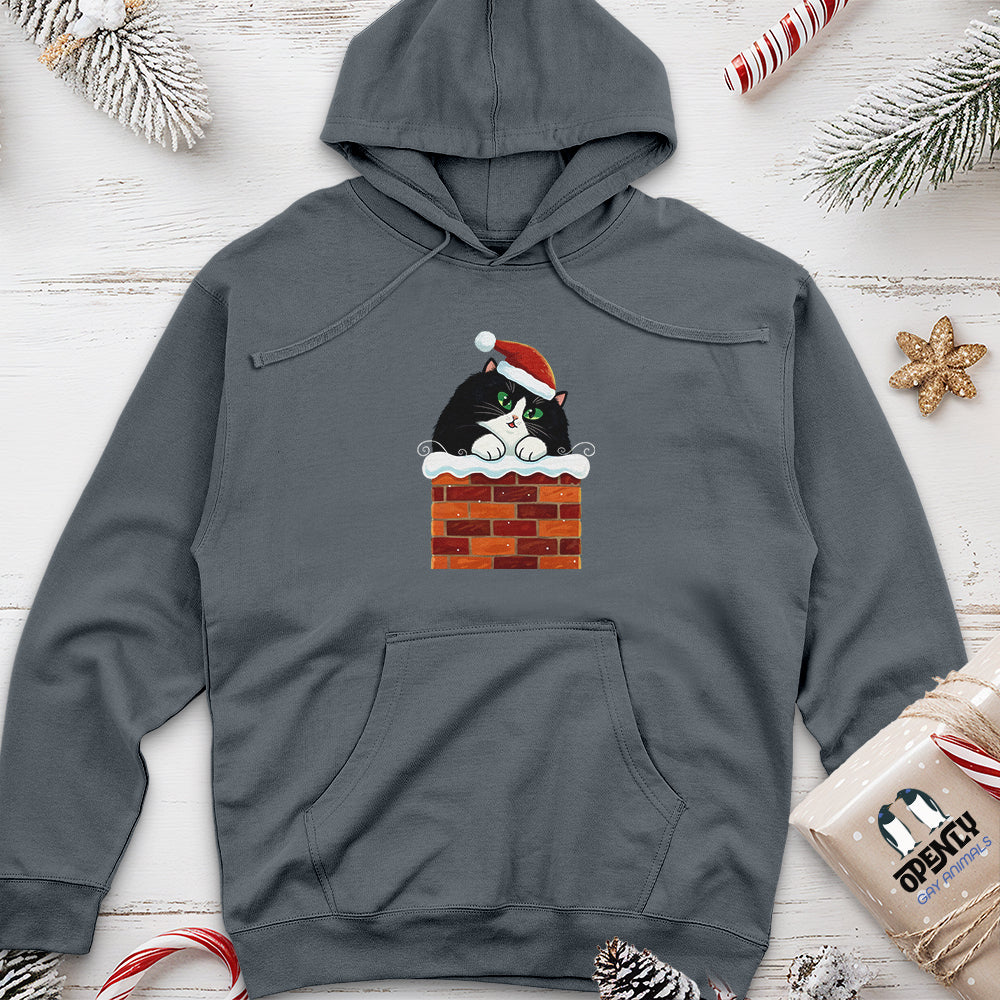 Cat Unisex Midweight Hoodie