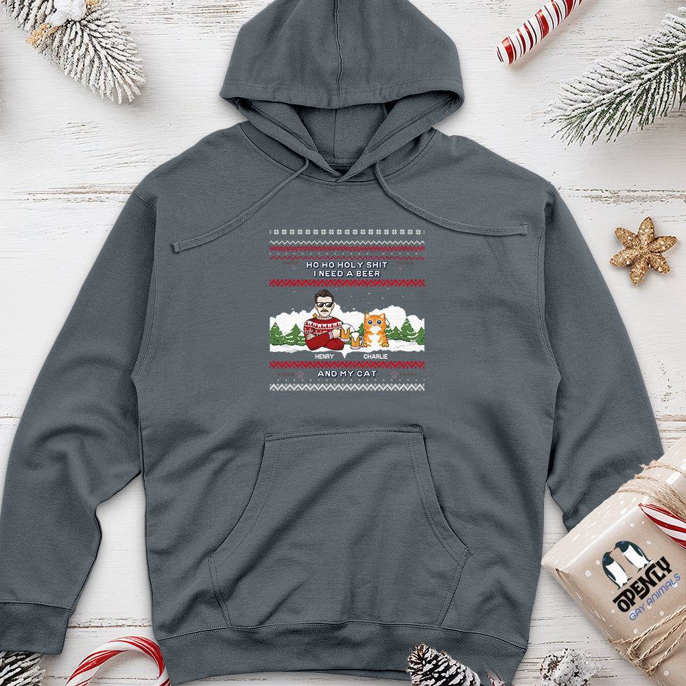 I Need A Bear Unisex Midweight Hoodie