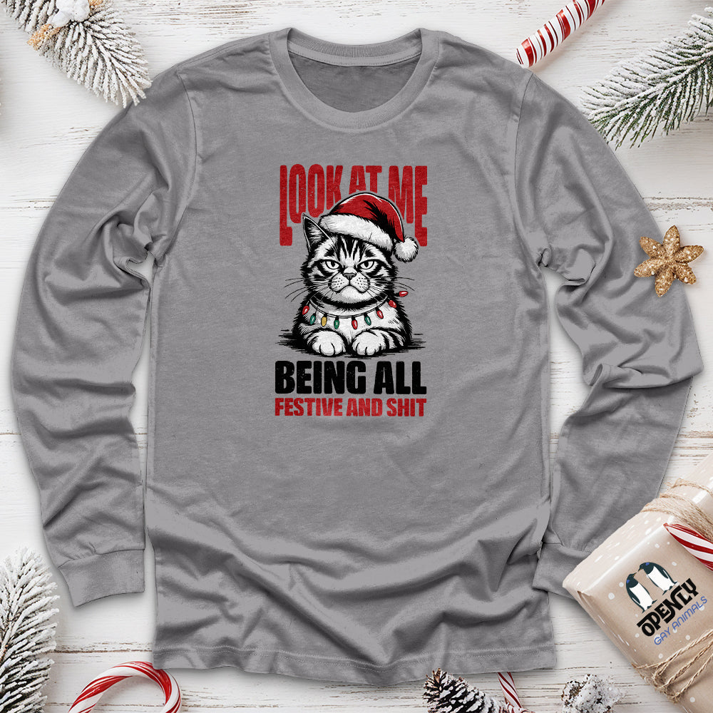 Look at Me Unisex Long Sleeve Tee