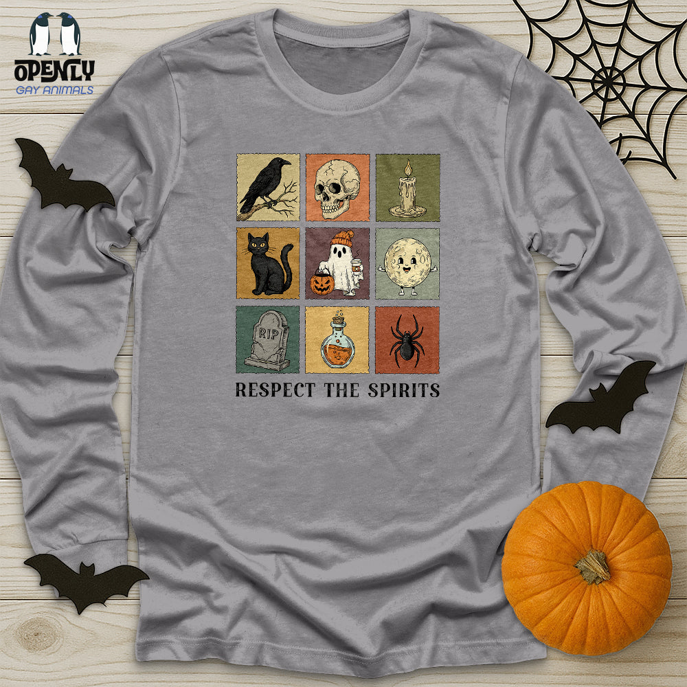Respect the Spirits Unisex Long Sleeve Tee