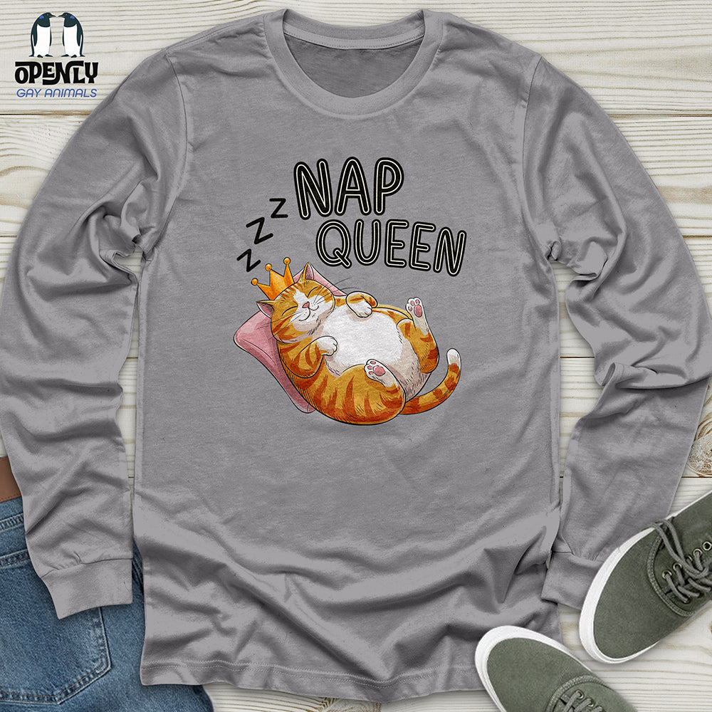 Nap Queen Unisex Long Sleeve Tee
