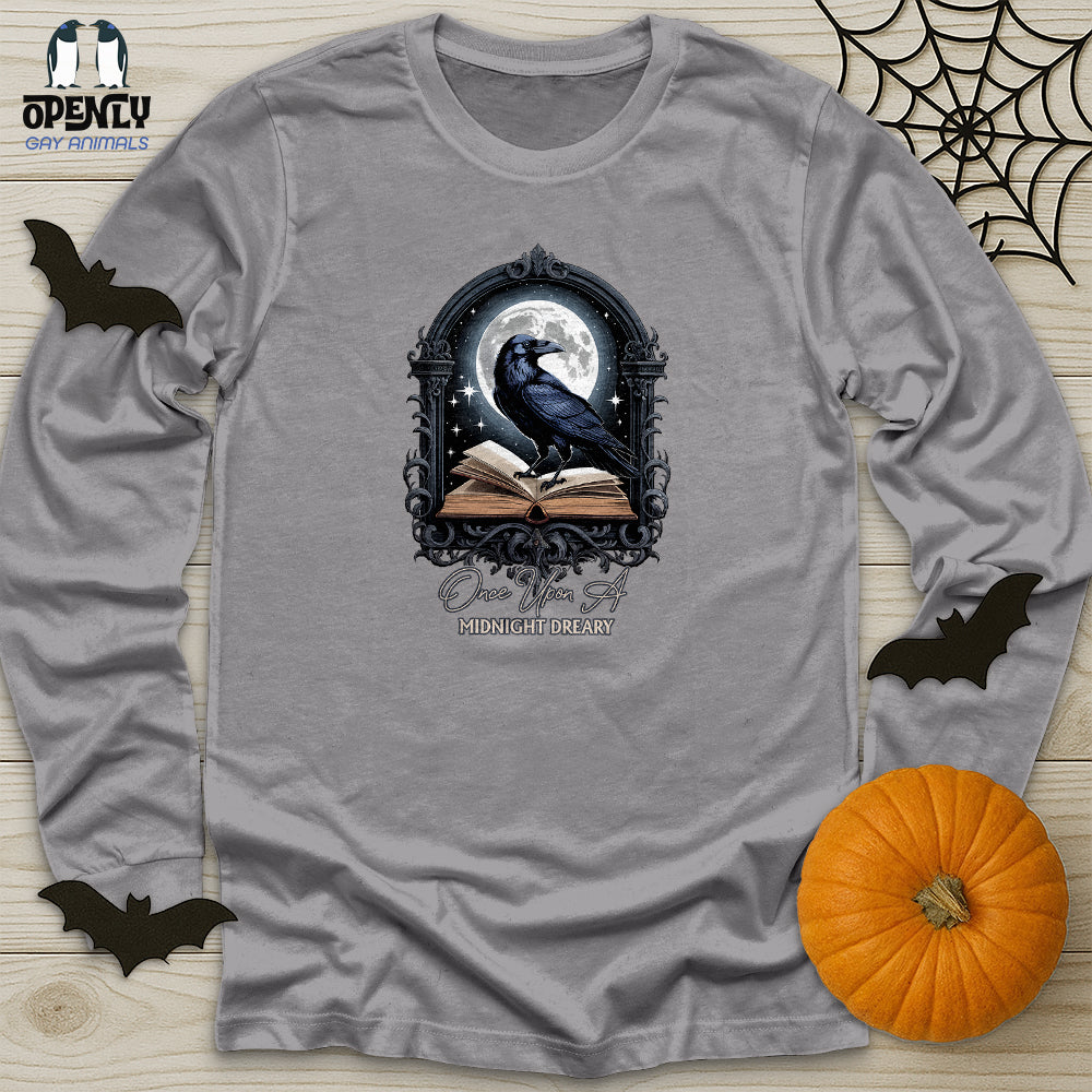 Once Upon A Midnight Dreary 2 Unisex Long Sleeve Tee