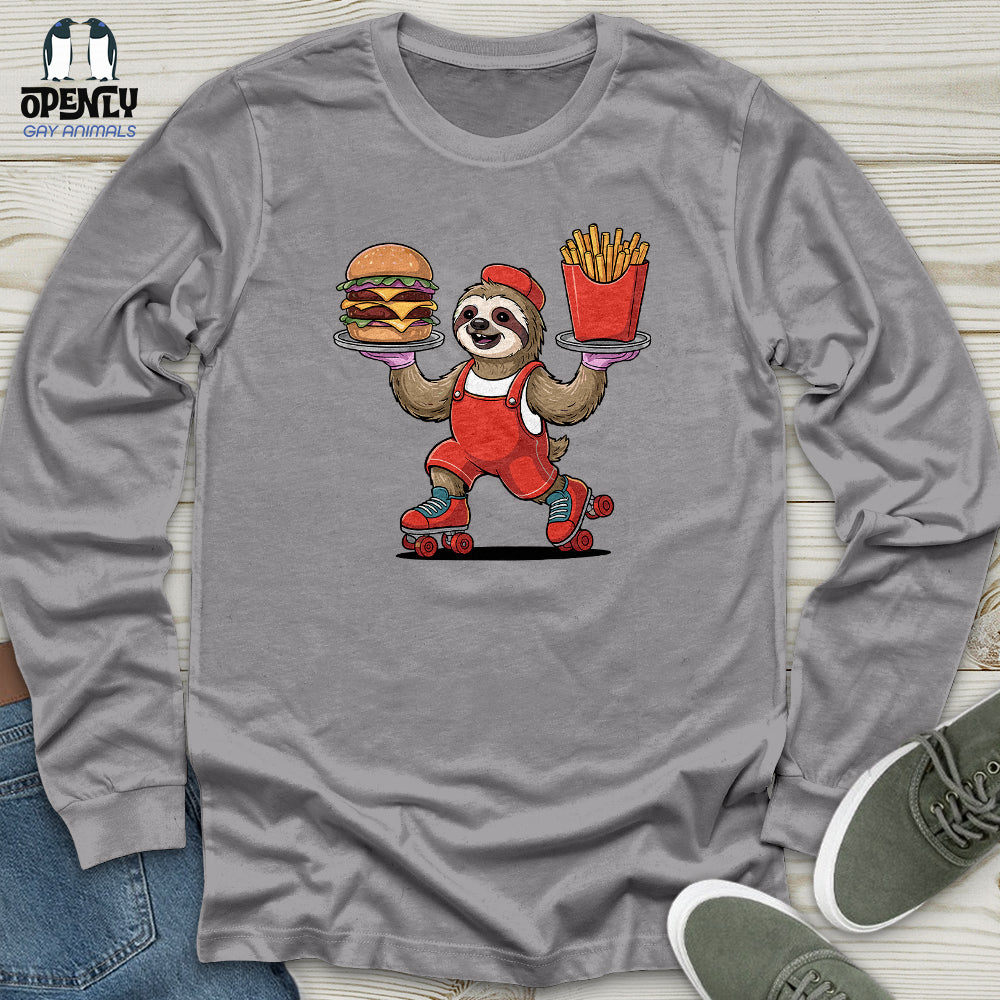 Sloth Server Unisex Long Sleeve Tee