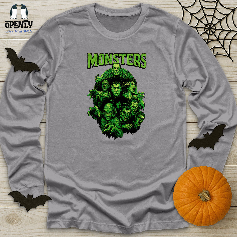 Monsters Unisex Long Sleeve Tee