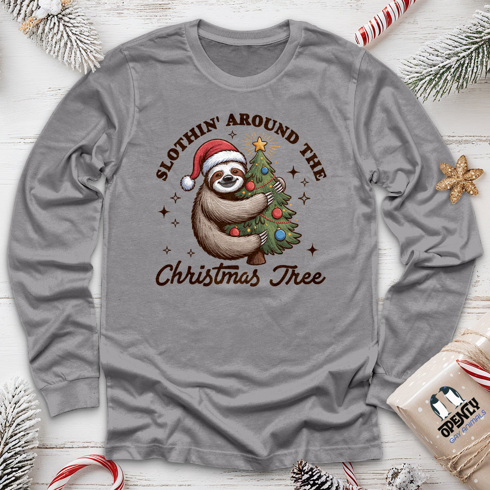 Christmas Tree Unisex Long Sleeve Tee