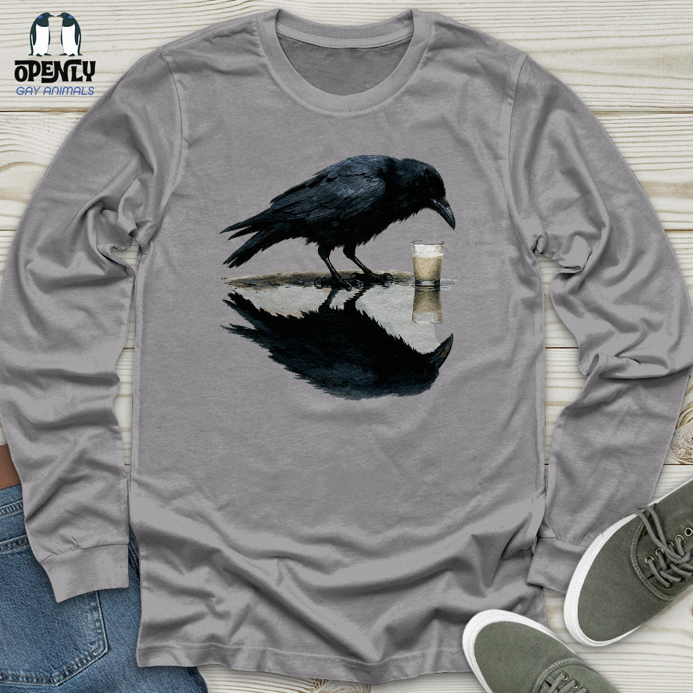 Raven Reflection Unisex Long Sleeve Tee