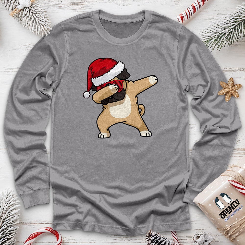 Dab Bulldog Unisex Long Sleeve Tee