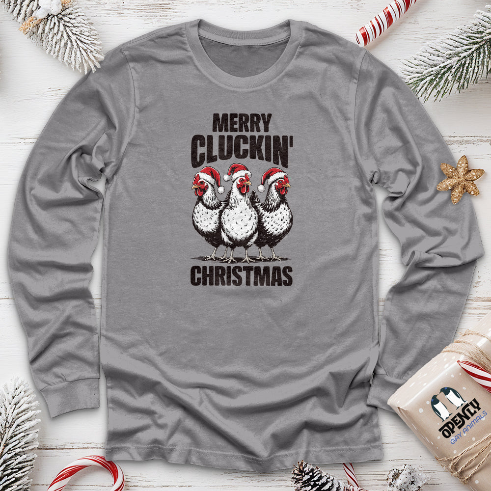 Merry Cluckin Unisex Long Sleeve Tee
