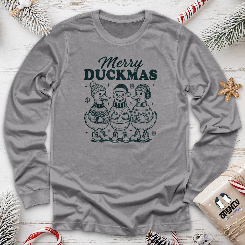 Merry Duckmas Long Sleeve Tee