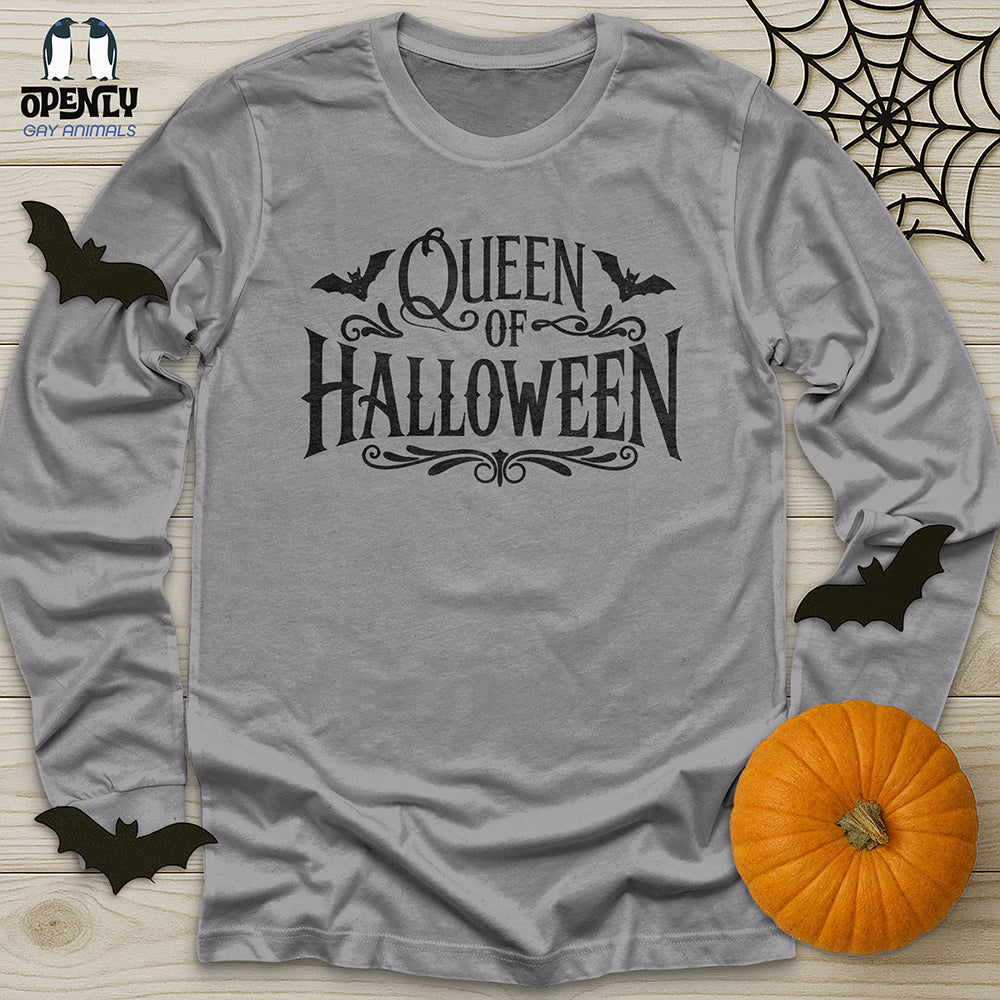 Queen Of Halloween Unisex Long Sleeve Tee