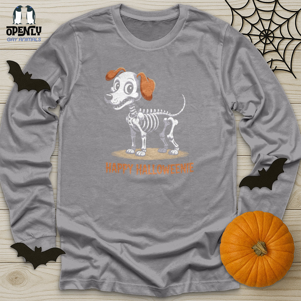 Happy Halloweenie Unisex Long Sleeve Tee
