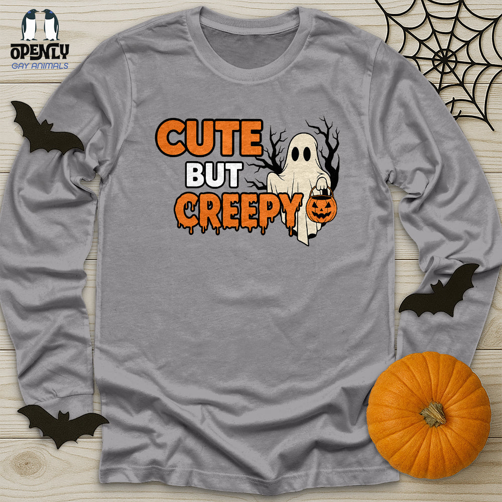 Cute but Creepy Unisex Long Sleeve Tee