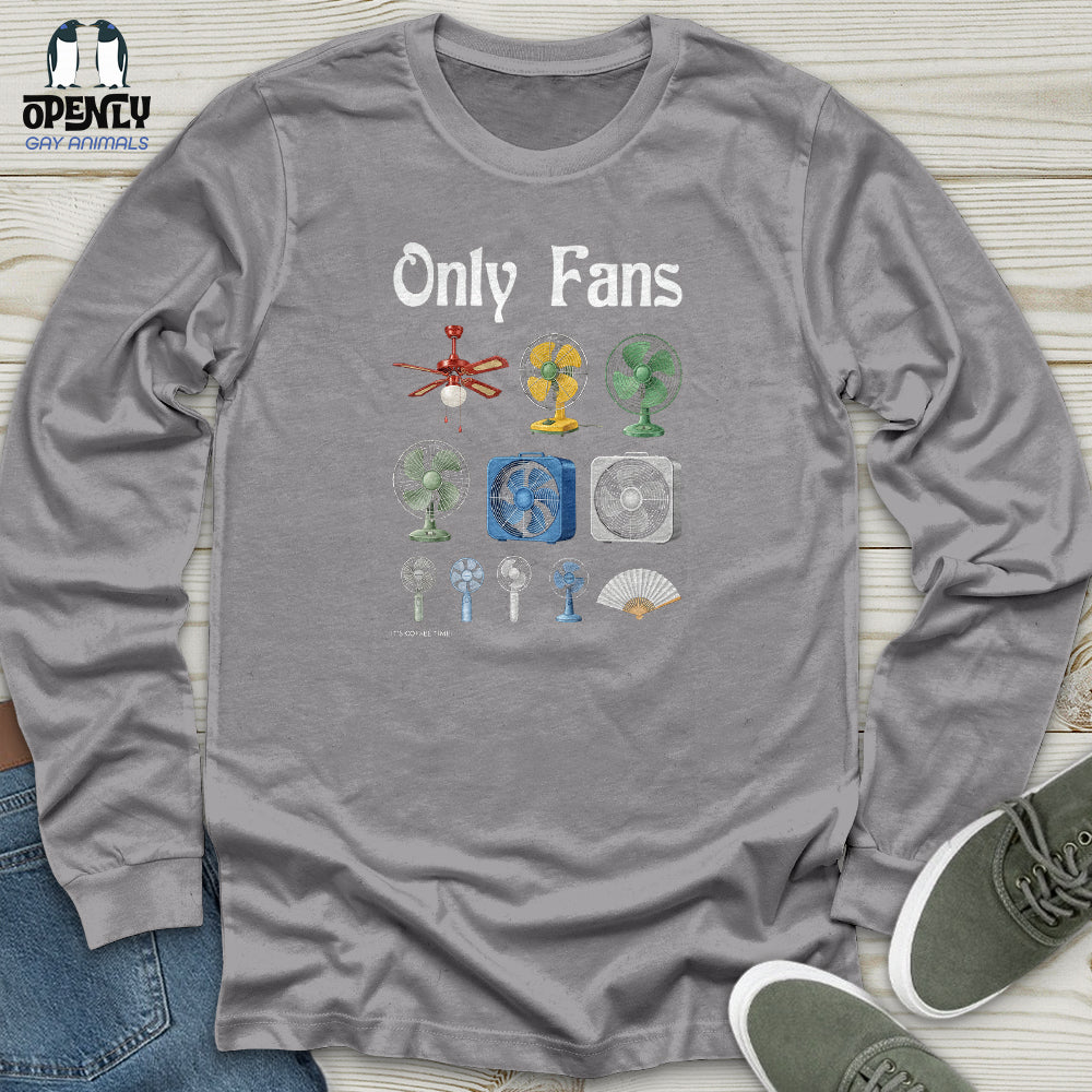 Only Fans It’s Coffee Time! Unisex Long Sleeve Tee